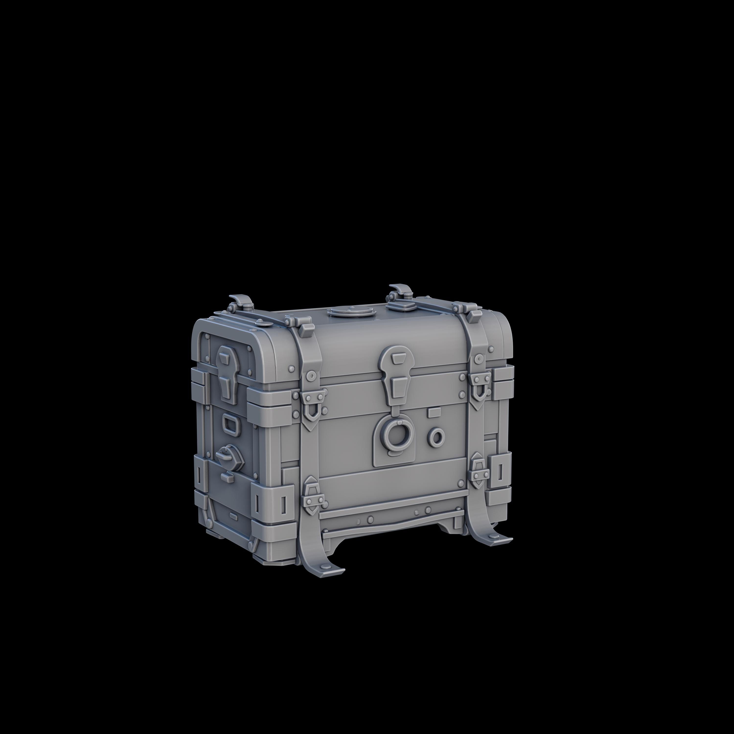 Rpg Container Box Containers 32mm (stlminibits) Cyberpunk | Sci-fi Props | Scenery ...