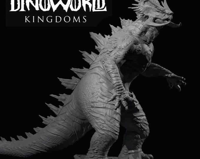 Kaiju Ceratopsia Monster 32mm/28mm (DinoWorld) DnD 5E Gift | Fantasy Gaming RPG | Wargaming Gift | Tabletop Game Set | Monster 3D Printed