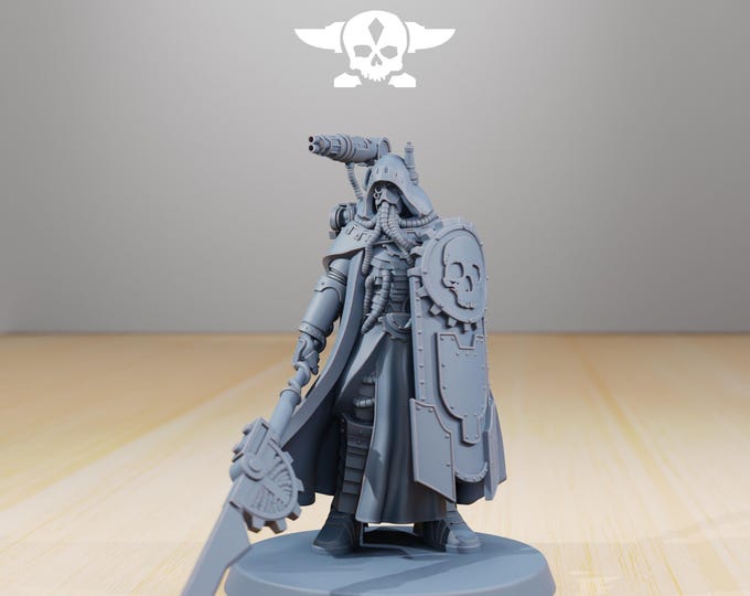Scavenger Legionnaire 32mm/28mm (StationForge) RPG Set | 3D Print Scifi | Tabletop Game Set | Wargaming Gift | RPG Gifts | Sci-Fi Miniatures