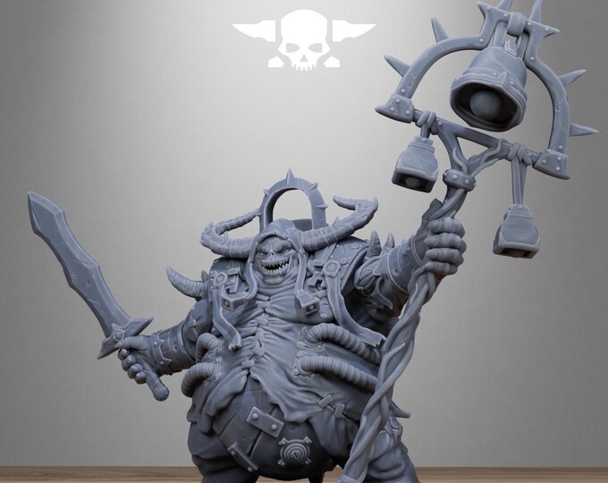 Corrupted Lord of The Filth 32mm/28mm (StationForge) RPG Set | 3D Print Scifi | Tabletop Game Set | Wargaming Gift | RPG Gifts