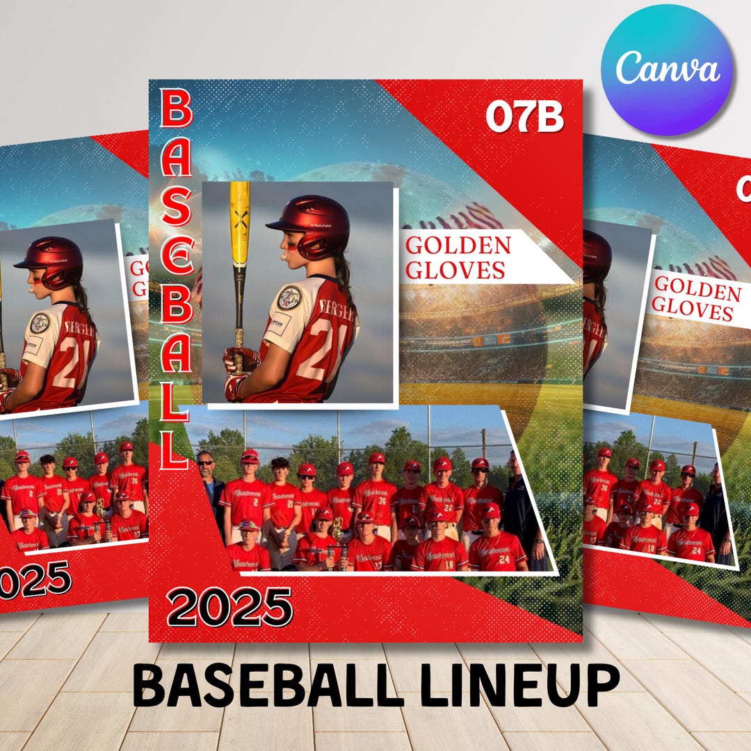Baseball Memory Mate Template, Editable Sports Memory Mate Template ...