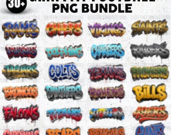 Football Teams PNG Bundle Team-Inspired Game Day PNG, Vintage American Mascot, Football Mascot Png Bundle,(Digital Download), Football PNG