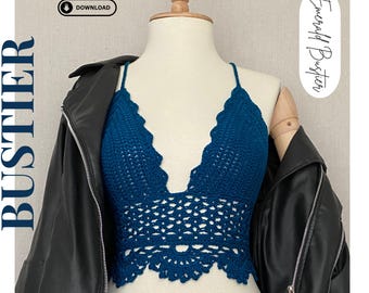 Emerald Bustier - Step by Step PDF Tutorial - Size XS-XXL