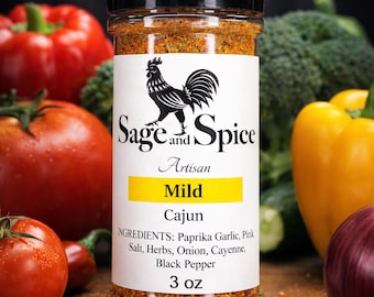 Mild Cajun Seasoning