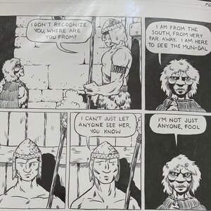 Utu Page 4 - Original Art