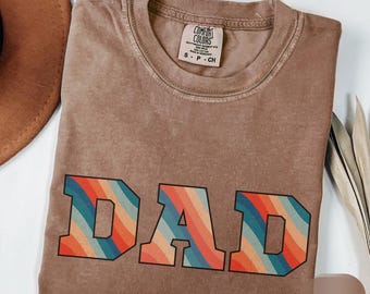 Retro Dad Shirt | Comfort Colors Tee, Father's Day Gift