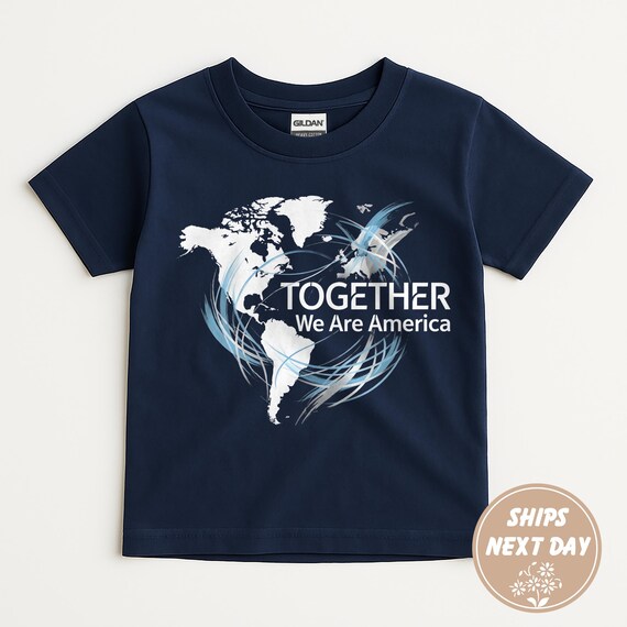 Together We Are America Shirt, Inspirational American Pride, Together We Are America Shirt, American Football Shirt, Latin American Pride
