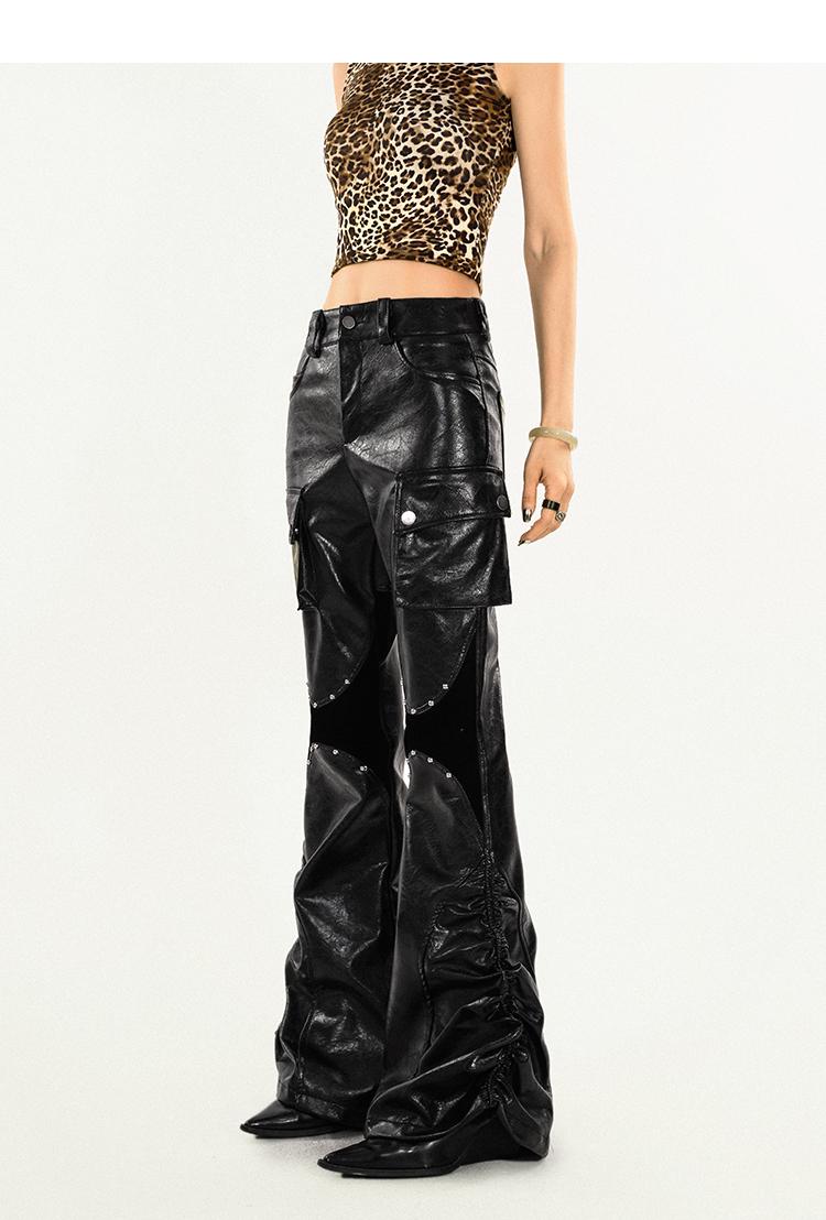 パンツ archive Levi's leather pants grunge y2k Y2k Leather Pants - Etsy