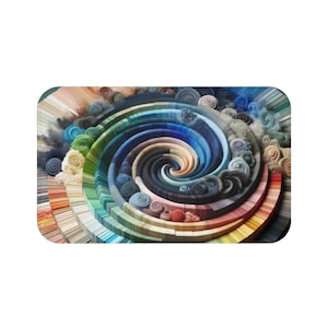Bath Mat - Soft and Absorbent Bathroom Rug for Home Decor, Shower Mat, Bath Rug, Spa Mat, Non-Slip Mat