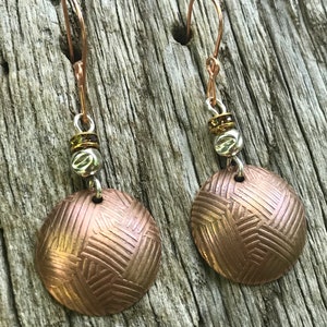 Stunning Copper Earrings/Light Weight Copper Earrings/Copper Earrings/Dangle Earrings/Southwestern Copper Earrings/Gift for Her