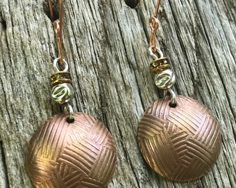 Stunning Copper Earrings/Light Weight Copper Earrings/Copper Earrings/Dangle Earrings/Southwestern Copper Earrings/Gift for Her