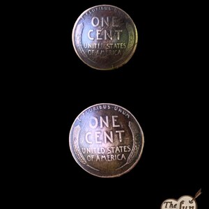 Coin Jewelry/Stunning Penny Post Earrings/Penny Clip On Earrings/Copper Penny Jewelry/Copper Earrings for Her/Copper Earrings/Gifts under 30