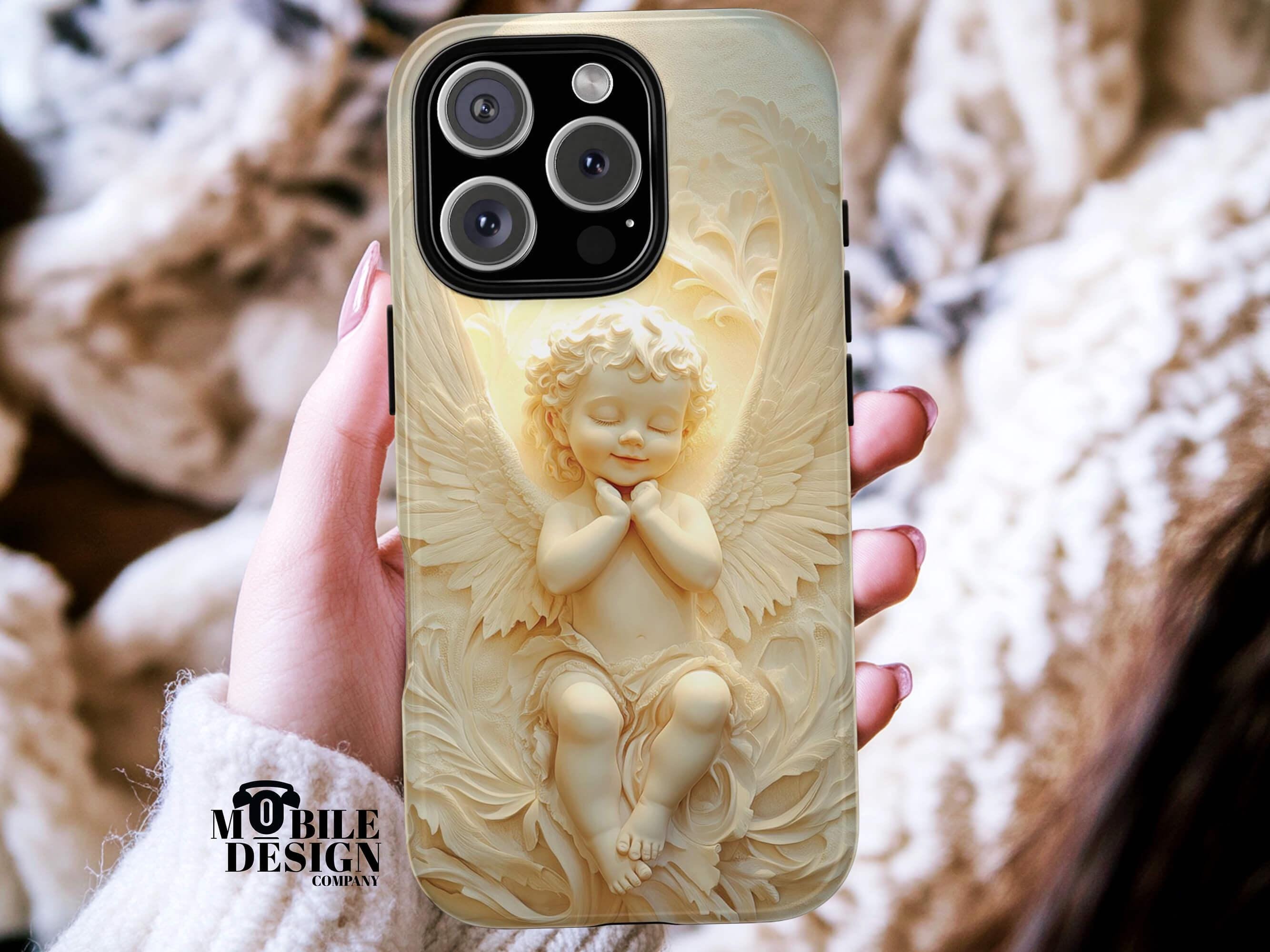 Cherub Phone Case Angel Phone Case Iphone 11 Baby Angel Phone Case