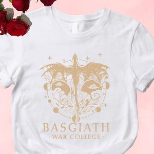 Fourth Wing Dragon Shirt, Basgiath War College Tee, Rebecca Yarros Bookish Merch, Violet Sorrengail Gift, Comfort Colors Apparel