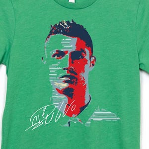 Ronaldo Shirt, Football Gift Tee, Soccer Fan Shirt, Sports Shirt for Men, Casual Ronaldo Tee, Gift for Him