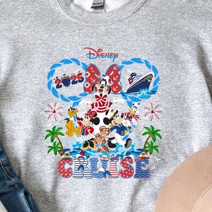 Felpa Disney Cruise 2025, Felpa con cappuccio Disney Cruise, Felpa con cappuccio per crociera per famiglie, Felpa con cappuccio Disney Vacation, Maglione Cruise 2025, Regalo Disney Cruise