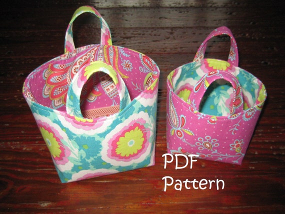 PATTERN for Party Favor Bags in 4 sizes PDF FQ friendly | Etsy