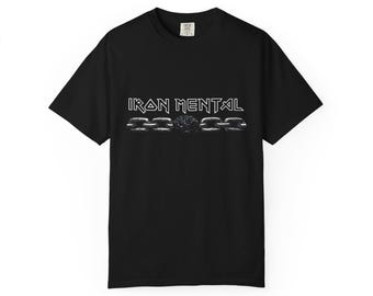 Camiseta Iron Mental: camiseta de concienciación sobre la salud mental, camiseta motivacional, regalo para amantes del fitness