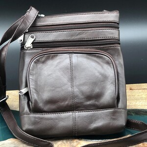 Women&#39;s Lambskin Leather Crossbody bag.