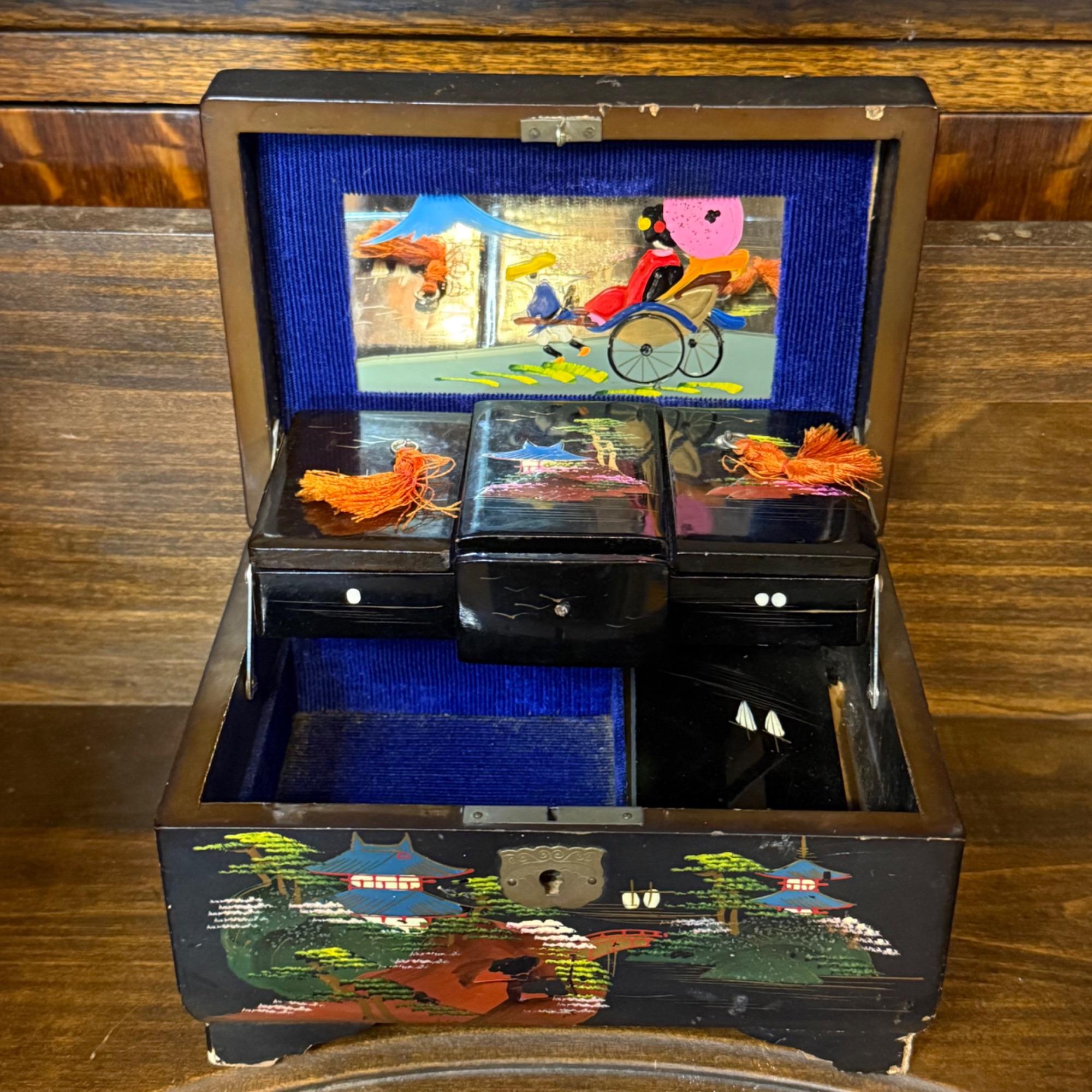 Japan Jewelry Box Vintage - Etsy