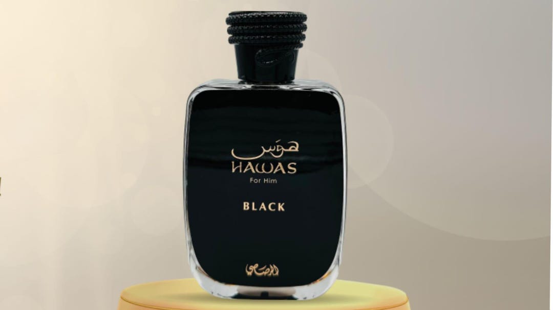 香水(男性用) Rasasi Hawas Black Rasasi Hawas Black 100ML EDP Spray, Citrus and Woody
