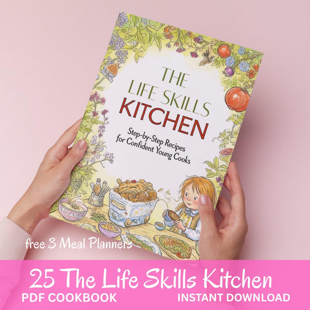 Kids Life Skills Cookbook PDF – Step‑by‑step Recipes for Young Cooks ...