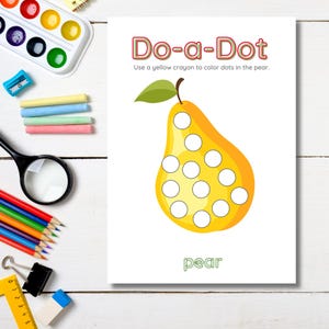 Do-a-dot Worksheets for Kids – Fun and Creative Dot Marker Activities ...