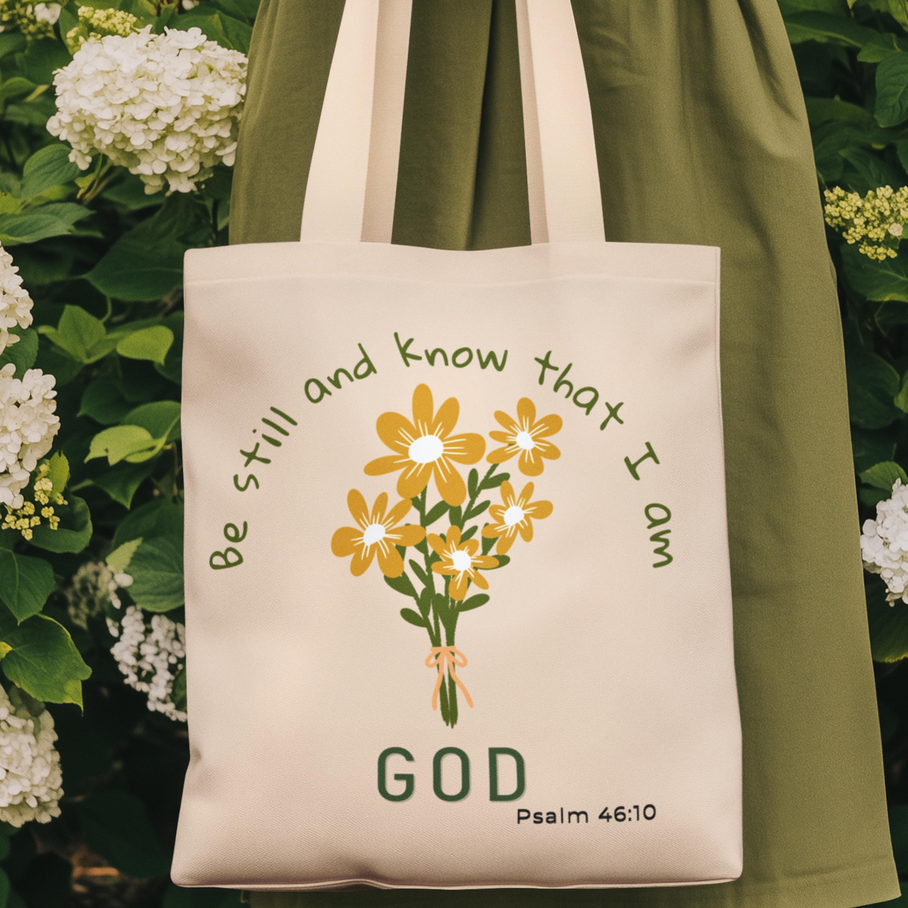 Scripture Bag Christian Tote Bag With Bible Verse Canvas Faith Tote for Women ...