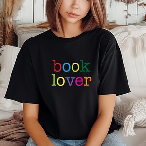 Book Lover T-Shirt: Cozy Unisex Tee for Literary Enthusiasts