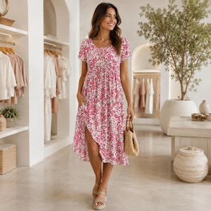 laura denim dress Maxi Maxi Dress Halloween_Pregnancy Big Belly How To Design:DM18