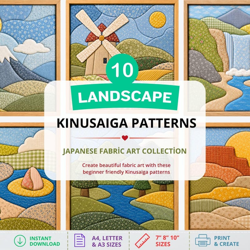Kinusaiga Pattern - Etsy