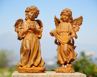 Cast Iron Angel  Garden Statues
