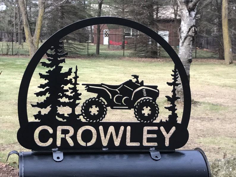 Elk Mailbox Topper Decor