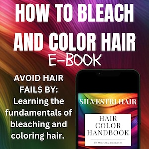 ヘアカラー + ブリーチング ヘアスタイリストからの電子書籍情報 (PDF) ヘアカラーの簡単なガイド ヘア教育 DIY ヘアカラー、サロンカラーリスト