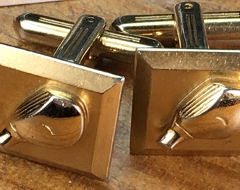 Men's Vintage Cufflinks Antique Golf Cufflinks Vintage Golf Club Cufflinks Men's Cufflinks HICKOK BRAND