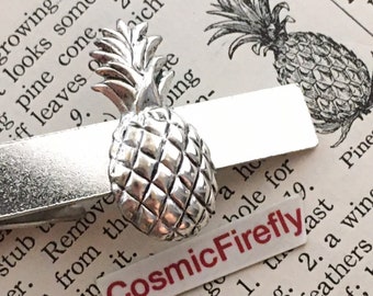Lucky Pineapple Tie Bar Clip