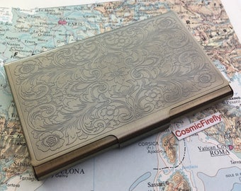 Etsy credit card case Etsy credit card case