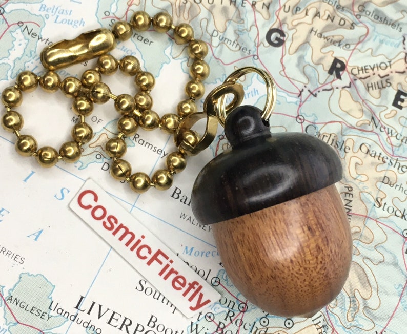 Wood Acorn Ceiling Fan Pull Chain - Thumbnail 3