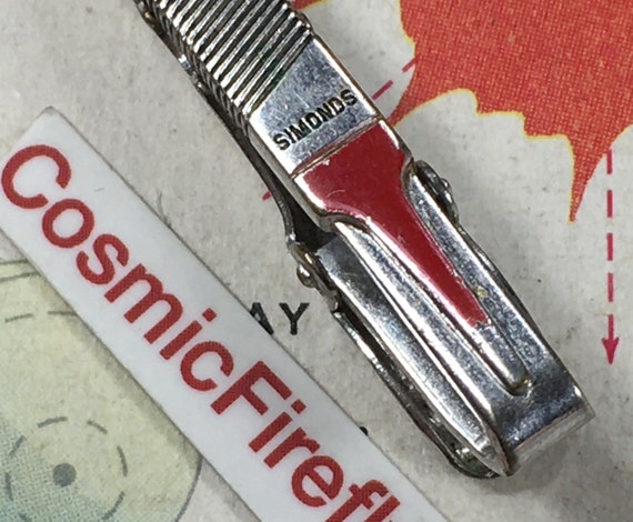 1950's Vintage File Tie Bar Clip SIMONDS Shop Too… - image 6