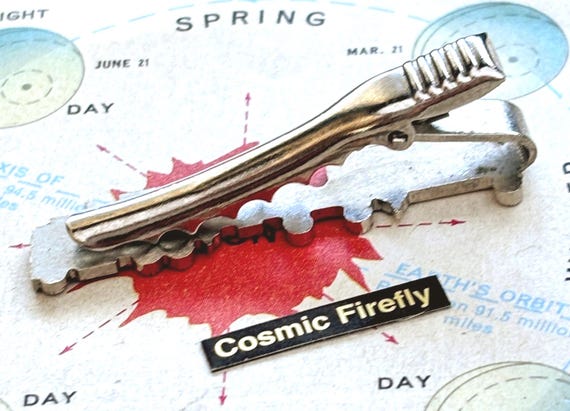1960's Vintage Rocket Truck Tie Clip Space Missiles View 5