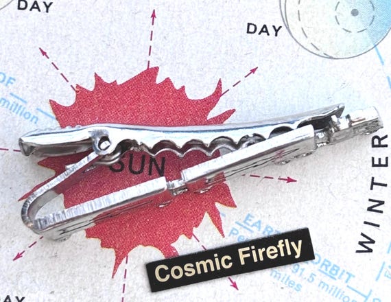 1960's Vintage Rocket Truck Tie Clip Space Missiles View 6