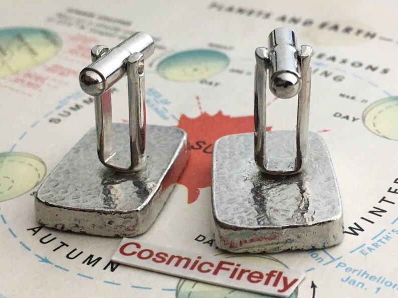 Mid Century Vintage Cufflinks Speak No Evil Monkeys 1950/'s Men/'s Steampunk Cosplay Accessories