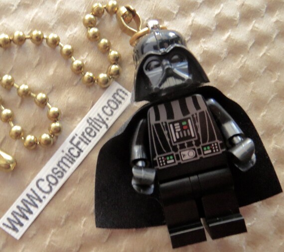 Lego Star Wars Fan Pull Chain Lego Darth Vader Fan Pull Lego Etsy