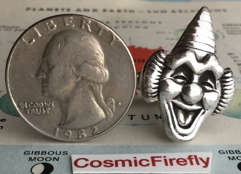 Mid Century Vintage Circus Clown Cufflinks 1950/'s Big Top Wedding Theme