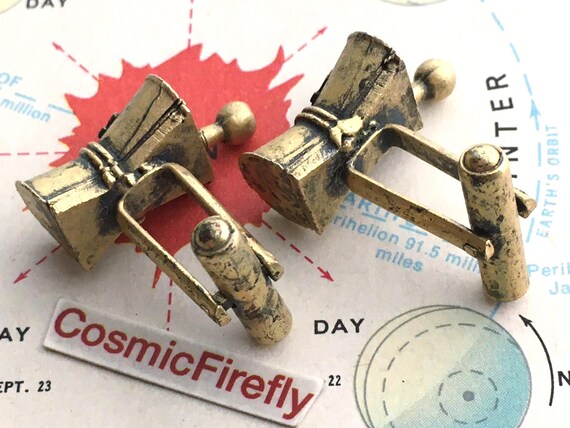 1950's Vintage Pharmacist Cufflinks Apothecary St… - image 2