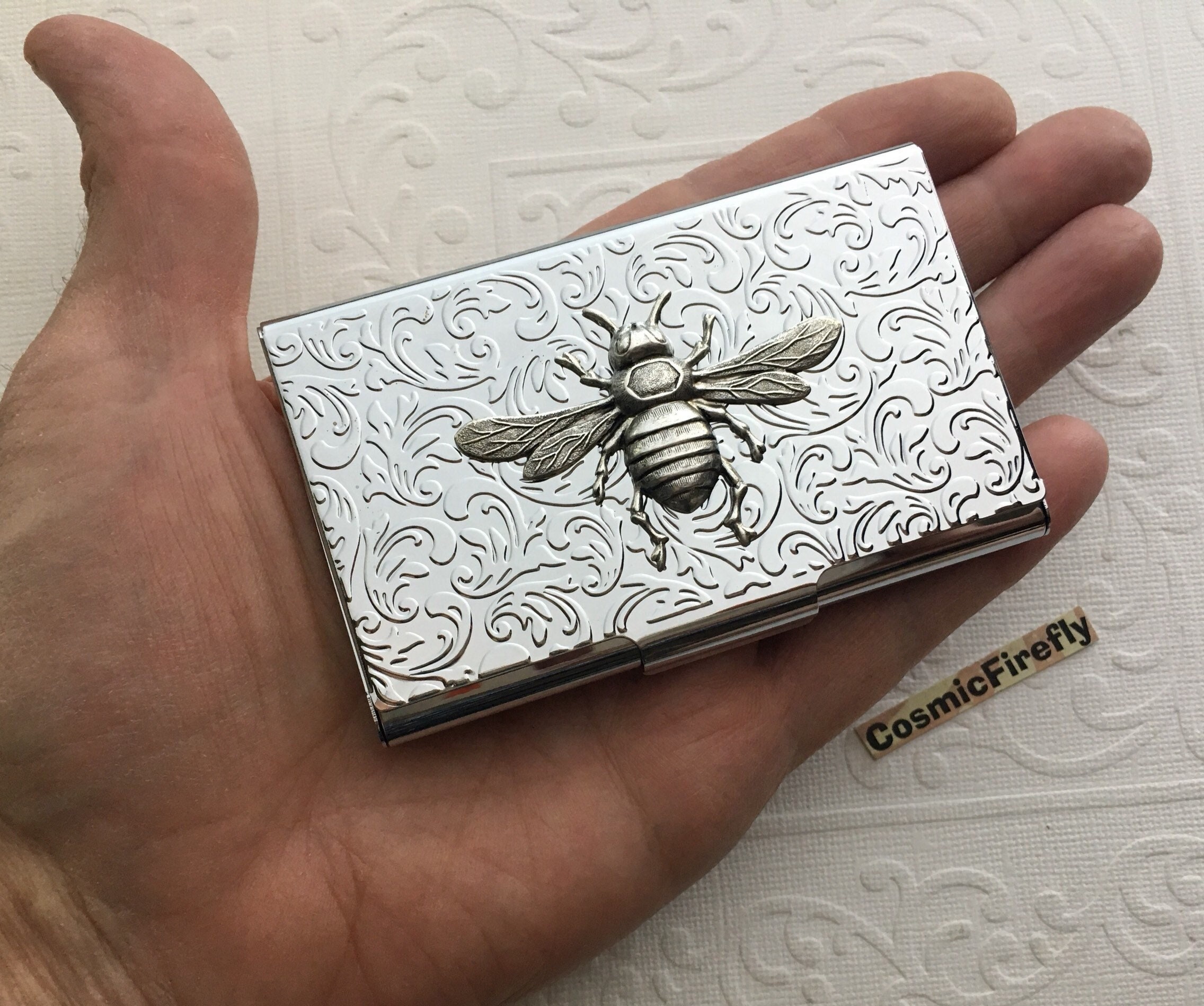 925 silver card case - Etsy 日本