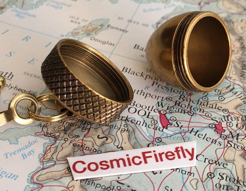 Brass Acorn Fan Pull Steampunk Ceiling Fan Pull Chain - Thumbnail 4