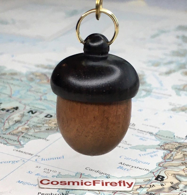 Wood Acorn Ceiling Fan Pull Chain - Thumbnail 4