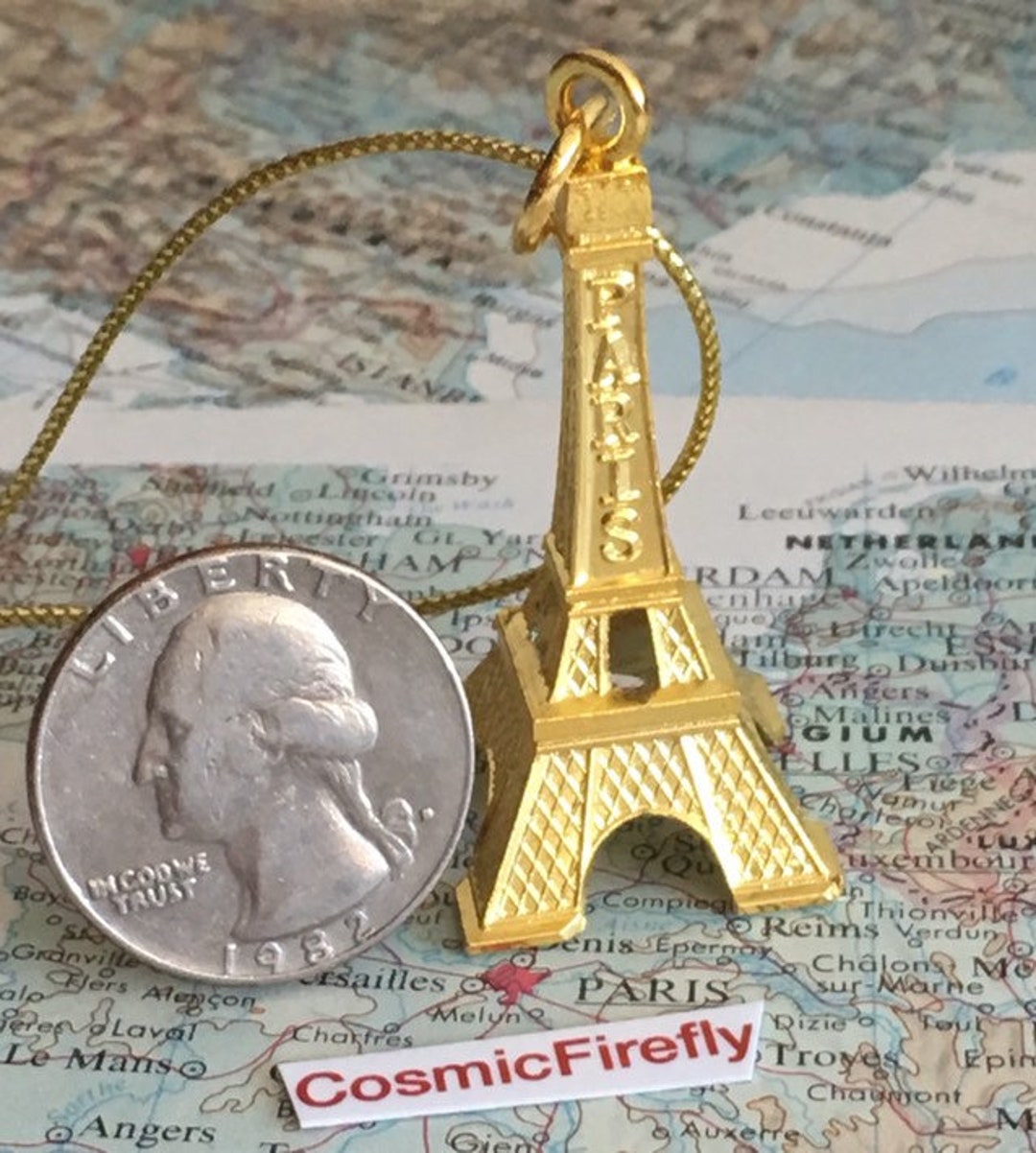 SMALL Paris Christmas Ornament Eiffel Tower Ornament Victorian Etsy
