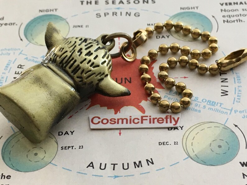 Star Wars Fan Pull Chain Metal Yoda Fan Pull Last Jedi Etsy